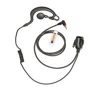 Earpiece Hub - G Shape Earpiece Ear Hanger with PTT microphone Compatible with Motorola SL4000, SL1600,SL2600, SL4010 Radio