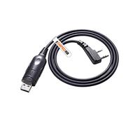 Earpiece Hub USB Programming Cable Compatible with KENWOOD KPG-22 BAOFENG MITEX WANHUA Walkie Talkie Two Way Radio