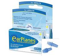 Earplanes Adult (12 Years+) Blue Silicone Earplug (2 Pairs)