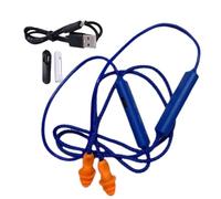 Earplug Headphones - Block Extreme Construction Site Noise Levels To Maintain Concentration, Flexible Comfort Neckband Cable Frame, 12 Hour Continuous Battery Power, For Jobs