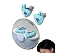 Earplugs for Sleep,Hearing Protection Earplugs - Silicone Ear Plugs,for Study Travel Concerts Motorcycle Airplanes Flights Naps