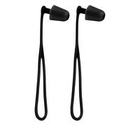 Earplugs for Swimming, Silicone Swim Ear Plugs, Waterproof Hearing Protection, Reusable Soft Earbuds, 1 Pair with Lanyard, Excellent for Shower Pool Diving Surfing Kayaking Use