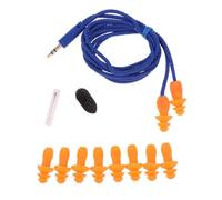 Earplugs with Detachable Cord and Clip, Silicone Ear Plugs for Commute and Adult Daily Wear Passive Earplugs Corded Ear Plugs Silicone Detachable Braided Cord Clip Adult Rest