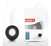EarProfit Multi 2 Newly Developed Ear Pad Cover, Headphone Cover, Smooth, Deodorizing, Made in Japan (BLACK, M55)