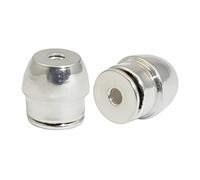 Earring Backs With Lock For Stud - 2 Piece Locking Backs | With Safety Cover Replacements Puncture Proof Earring Backs Fit Needles P