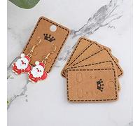 Earring Cards For Selling, 100PCS 3.2 X 4.5cm DIY Handcrafts Earring Display Cards Jewelry Ear Studs Hanging Display