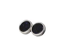 Earring for Women 925 Sterling Silver Circular Starry Sky Ear Studs Creative Chinese Style Vintage