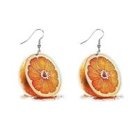 Earring Fruit & Vegetable Themed Dangle Earrings - Lightweight Acrylic Drop Earrings Quirky Food Jewelry For & Teens Statement For Everyday Wear Parti