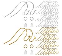 Earring Hooks,600pcs Hypoallergenic Earrings Making kit,Earring Finding