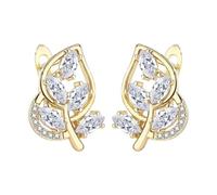 Earring Hoop Stud Drop & Dangle Women Multicoloured Cubic Zirconia Ear Stud Earrings Jewellery For Women Birthday Christmas Friends Claw Earrings, one size, Zinc alloy, No Gemstone