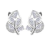 Earring Hoop Stud Drop & Dangle Women Multicoloured Cubic Zirconia Ear Stud Earrings Jewellery For Women Birthday Christmas Friends Claw Earrings, one size, Zinc alloy, No Gemstone