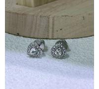 (Earring) Original 2025 New Fine Jewelry Set Charms Heart Necklace Love Swarovski Angelic Earring Bracelet For Women Party Jewelry Free Shipping