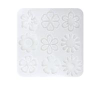 Earring Resin Moulds Flower Leaf Pendant Resin Molds for Resin Earring Jewelry Making Epoxy Resin Silicone