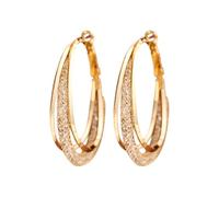 Earring Set Multiple Piercings Lymphvity Magnetotherapy Earrings Activity Hoop Acupuncture Earrings Fashion Jewelry (Gold, One Size)