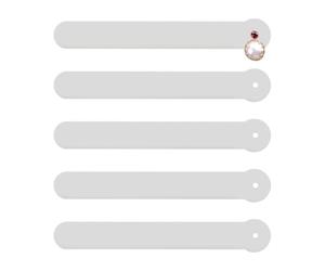 Earring Test Holders - 5 Clear Acrylic Stick for Stud Earrings | Test Before You Buy Tool for Jewelers, Shops and Private Use