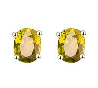 Earring Women Stud Fashion Jewelry Earrings Round Simple Earrings Hold Hoops for Women (Yellow, One Size)