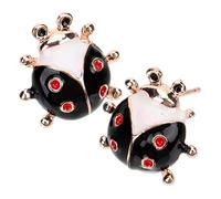 Earrings, 1 Pair Ladybug Ear Earrings for Women for Aesthetic Alloy