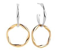 Earrings 18ct Gold Cetara Pianura SJ-E1078-YG3 Sif Jakobs Due