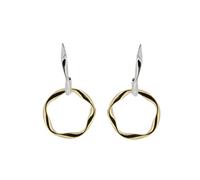 Earrings 18ct Gold Cetara Pianura SJ-E1078-YG3 Sif Jakobs Due