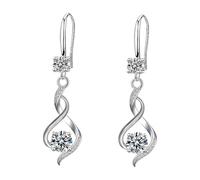 Earrings,45 mm*13 mm S925 Silver Hoop Drop Dangly Earrings for Women Girls,Hypoallergenic Earring for Jewellery Gifts,Drop Hoopearrings,Charming Hoops to Meet your Different Matching Needs