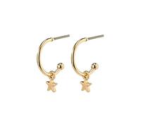 Earrings - Ava - Gold-Plated or Silver-Plated, Brass Stainless Steel Zinc, without stone