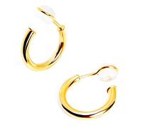Earrings Clip Gold, Small Golden Hoop Earrings, Clip Earrings Women, Ear Cuff Gold Women, Ear Cuff Women, Small Hoop Earrings, Jewellery Gifts