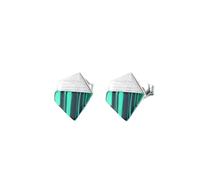 Earrings, earrings, gemstone earrings, Vintage Geometric Turquoise Stud Earrings For Women Real Sterling Silver 925 Earrings Jewelry Gift(Silver)
