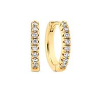 Sif Jakobs Gold Plated Ellera Medio Earrings SJ-E2859-CZ-YG - Exclusive - 18k Gold Plated