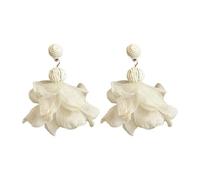 Earrings | Floral Pendants | Bohemian Style | Falling Jewellery for Women, Bride, Ladies, Daily Use, Wedding, Party, Office, Holiday, Date, Mother's Day Gift, Fare riferimento alla descrizione, Zinc