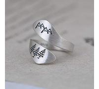 Earrings for Ladies Adjustable Ring Women, S925 Sterling metal Vintage metal Mountain Peak B? Ume Ethnic Adjustable Open Knuckle Tail Ring Finger