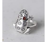 Earrings for ladies adjustable ring women,S925 Sterling Silver Retro Golden Toad Animal Bronze Coin National Adjustable Open Knuckle Tail Ring Finger Joint Toe Ring Jewelry For Women M?