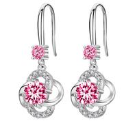 Earrings for pierced ears, long personalised ear buckles, ear accessories, suitable for various occasions, simple silver earrings, one size, Metal, No Gemstone