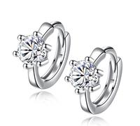 Earrings for women 925 Sterling Silver Six Pine Eight Arrows Stud Earrings For Women Gift Fashion Sterling Silver Jewelry