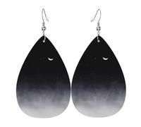 Earrings For Women After We Die Lightweight Leather Earrings Trendy Drop Earring For Daily Wear Accessories Beach