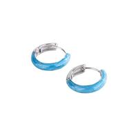 Earrings For Women - Creative Simple Dream Blue Hoop Earrings For Women S Hoop Earrings Handmade Accessories For s