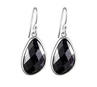 Earrings for Women, Earring S925 Jewelry Retro Simple Synthetic Green Crystal Purple Sand Geometric Woman Earrings green