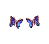 Earrings for Women Earrings EarringsCreative Gradient Holiday Can Be Ord Decoration Dazzling In Light The Worn That (Purple, One Size)