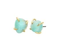 earrings for women Four Claws Natural Stone Stud Earrings Tianhe Amethyst Opal Earrings Girl Women Earrings Studs earrings for women