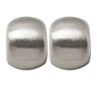 Earrings For Women, Modern Geometric Statement, Minimalist 925 Sterling Silver Square Stud, Silver Post Matte Finish Cushion, Sensitive Ears Daily Wear