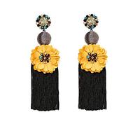 Earrings Gifts for Women,Long flowing earrings with a national style popular flower ear