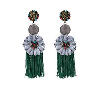 Earrings Gifts for Women,Long flowing earrings with a national style popular flower ear