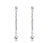 Earrings Hoops Studs Unique 925 Sterling Silver Mismatched Hook Drop Earrings Jewelry for Women New Year's Fashion accessories