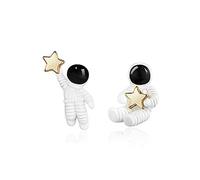 Earrings Jewellery for Women,Cute space astronaut picks star stud female five-point star asymmetric earring earring earrings