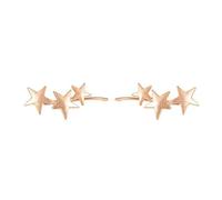 Earrings Jewellery for Women,Frosted Three-star Stud Earrings Five-pointed Star Without Pierced Ear Clip Earrings Student Accessories