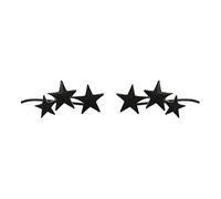 Earrings Jewellery for Women,Frosted Three-star Stud Earrings Five-pointed Star Without Pierced Ear Clip Earrings Student Accessories