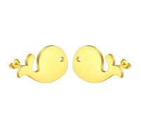 Earrings Stud Earrings Women cartoon Dolphin Animal Whale Earrings Party Ocean Retro Simple Party Gothic Punk