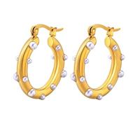 Earrings Stud Earrings Women mini Pearl Hoop Earrings For Women Wedding Wedding Boho Party
