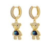 Earrings Stud Earrings Women pendant Earrings Heart Earrings Cute Bear Dangle Earrings