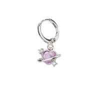 Earrings Stud Women Jewellery Jewelry 925 Love Planet Heart Shaped Pendant Piercing Wedding Party