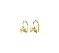 Earrings Stud Women Jewellery Jewelry 925 Sweet Leaf Chic Chandelier Teen Simple Party Fine Gold
